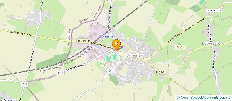 localisation de l'entreprise MADAME SANDRA CORREA ARCA  GRANDVILLIERS