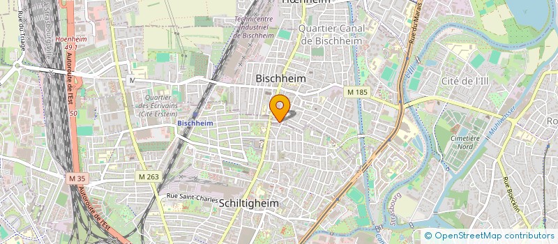 localisation de l'entreprise MADAME SANDRA CORREIA  BISCHHEIM