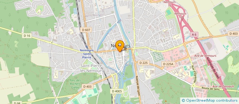 localisation de l'entreprise MADAME SANDRA CORREIA AMORIM  NEMOURS