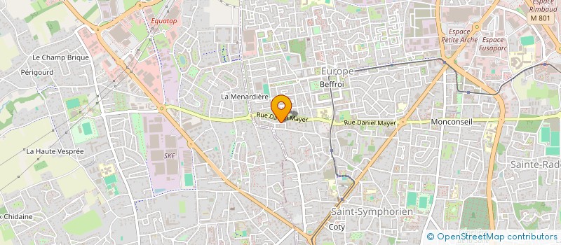 localisation de l'entreprise MADAME SANDRA COURCELLE  TOURS