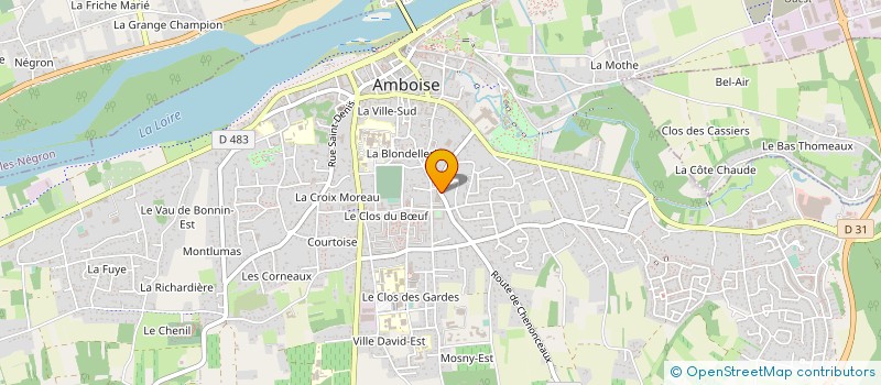 localisation de l'entreprise MADAME SANDRA COUTY  AMBOISE