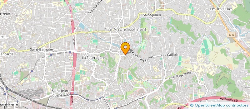 localisation de l'entreprise MADAME SANDRA CUELLO à MARSEILLE