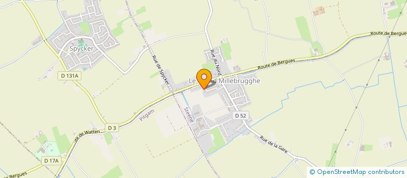 localisation de l'entreprise MADAME SANDRA D'HEEGER à STEENE