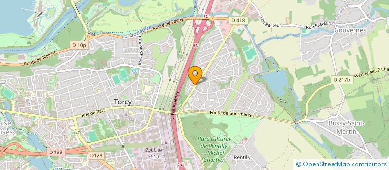 localisation de l'entreprise MADAME SANDRA DA COSTA CARRICO  SAINT-THIBAULT-DES-VIGNES