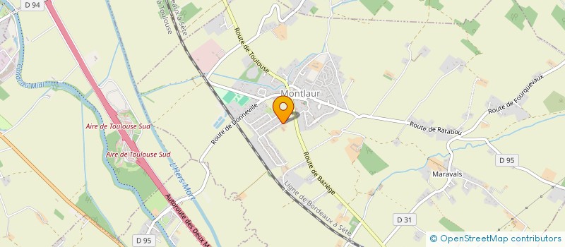 localisation de l'entreprise MADAME SANDRA DA CRUZ  MONTLAUR