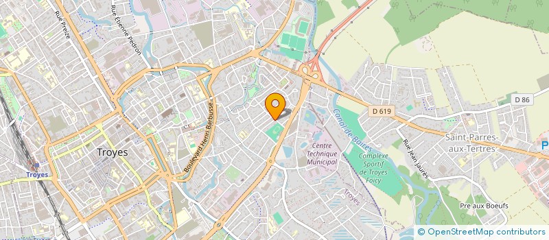 localisation de l'entreprise MADAME SANDRA DA CRUZ  TROYES