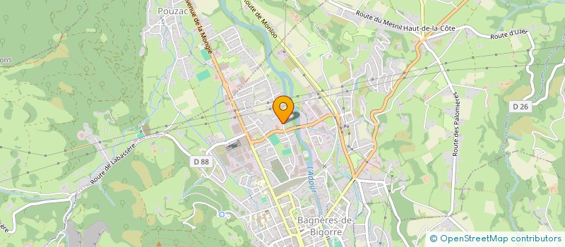 localisation de l'entreprise MADAME SANDRA DA ROCHA VIEIRA  BAGNERES-DE-BIGORRE