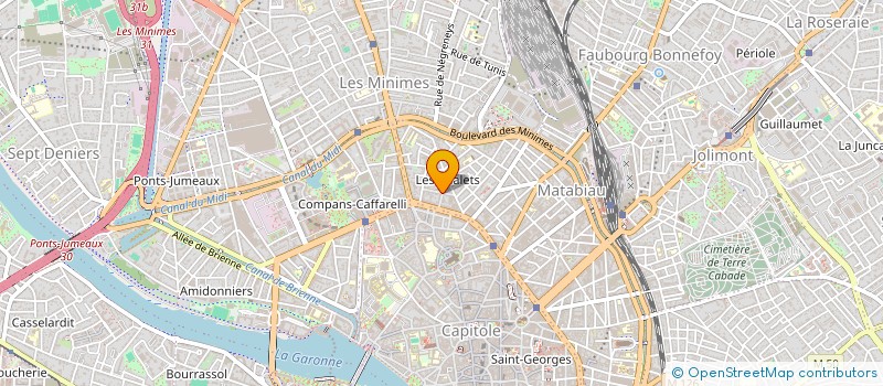 localisation de l'entreprise MADAME SANDRA DA SILVA  TOULOUSE