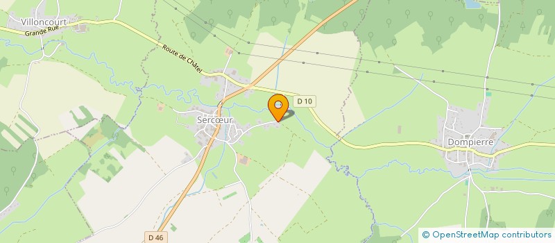 localisation de l'entreprise MADAME SANDRA DAILLY  SERCUR