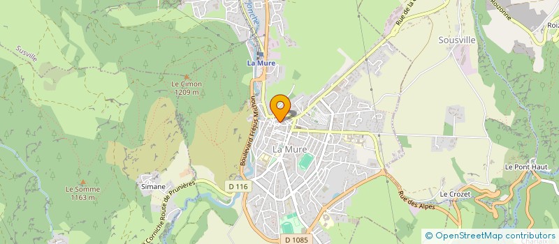 localisation de l'entreprise MADAME SANDRA DAL MOLIN  PRUNIERES