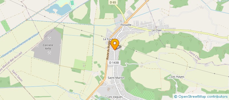 localisation de l'entreprise MADAME SANDRA DAS NEVES  SAINT-SAVIN