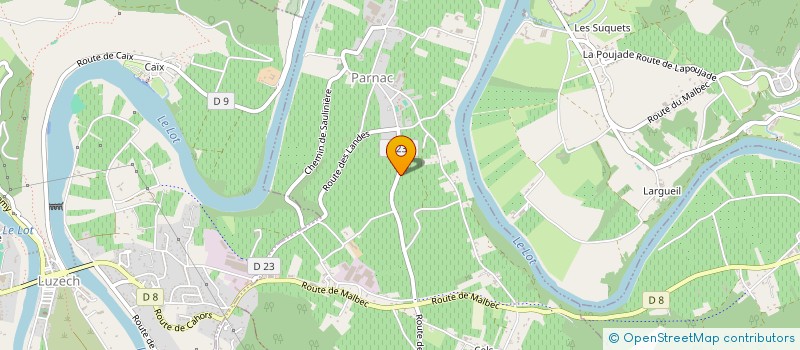 localisation de l'entreprise MADAME SANDRA DAUTRIAT à PARNAC