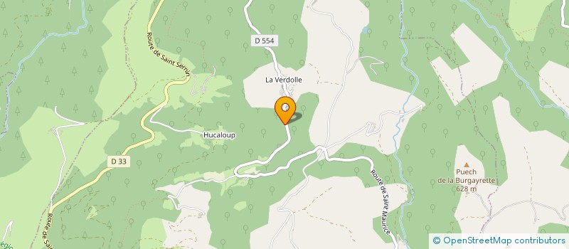 localisation de l'entreprise MADAME SANDRA DAVID  LAVAL-ROQUECEZIERE