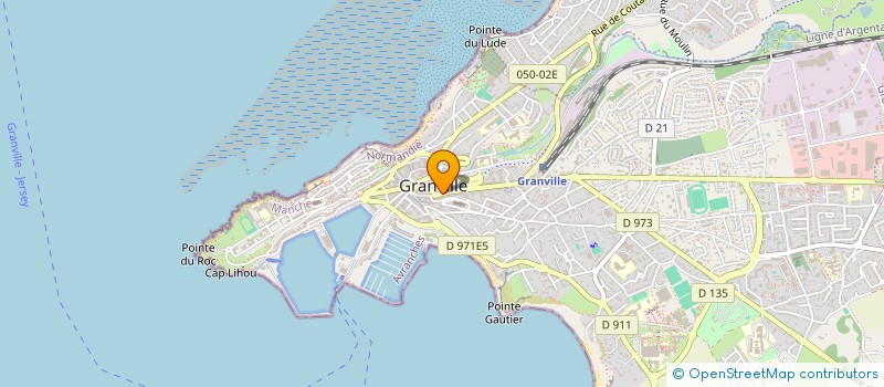 localisation de l'entreprise MADAME SANDRA DAVID  COUTANCES