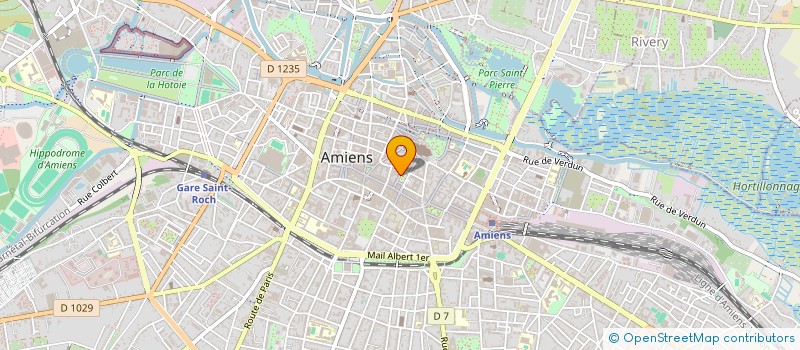 localisation de l'entreprise MADAME SANDRA DE BAILLIENCOURT  AMIENS