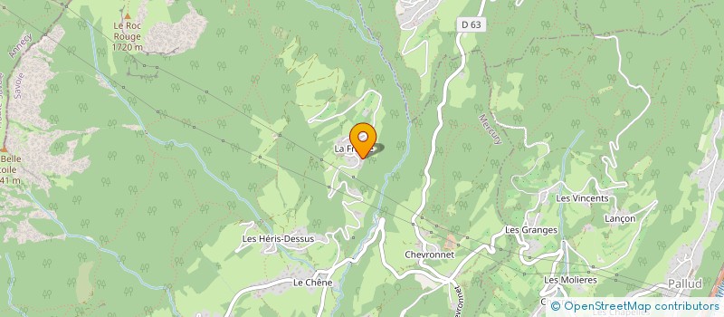 localisation de l'entreprise MADAME SANDRA DE BERSACQUES  MERCURY