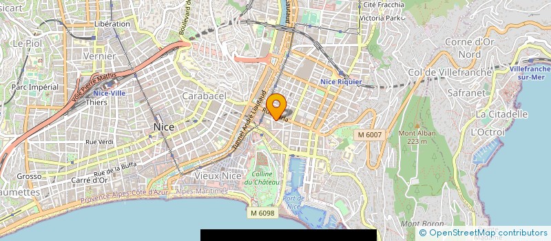 localisation de l'entreprise MADAME SANDRA DE BRITO FURTADO à NICE