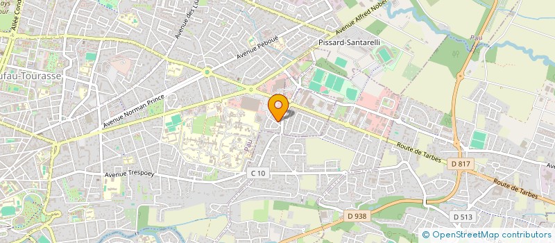 localisation de l'entreprise MADAME SANDRA DE PAIVA E SILVA à PAU