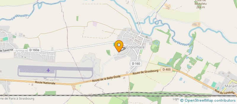 localisation de l'entreprise MADAME SANDRA DEBARD  CROISMARE