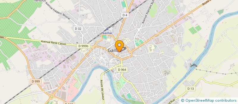 localisation de l'entreprise MADAME SANDRA DEGROOTE  GAILLAC