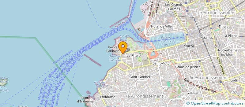 localisation de l'entreprise MADAME SANDRA DEL PINO à MARSEILLE