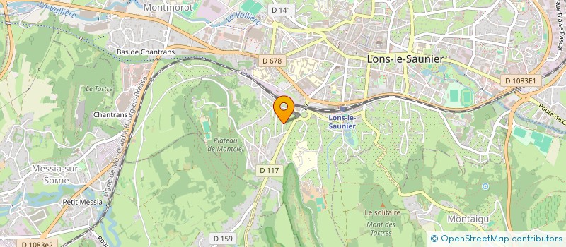 localisation de l'entreprise MADAME SANDRA DELATOUR à LONS-LE-SAUNIER