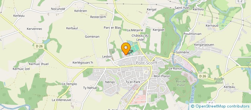 localisation de l'entreprise MADAME SANDRA DELINOTTE  EVELLYS