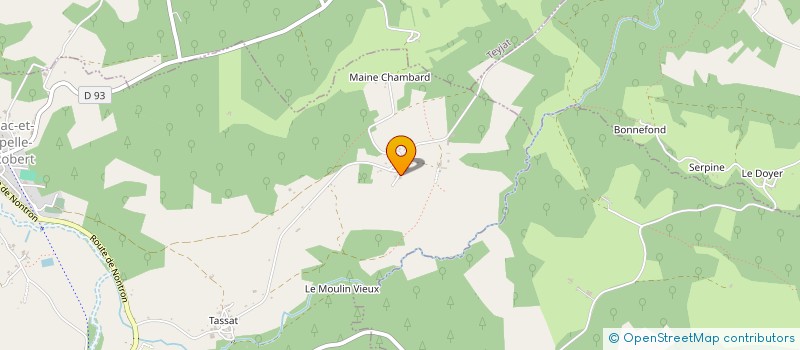 localisation de l'entreprise MADAME SANDRA DELOVE  JAVERLHAC-ET-LA-CHAPELLE-SAINT-ROBERT