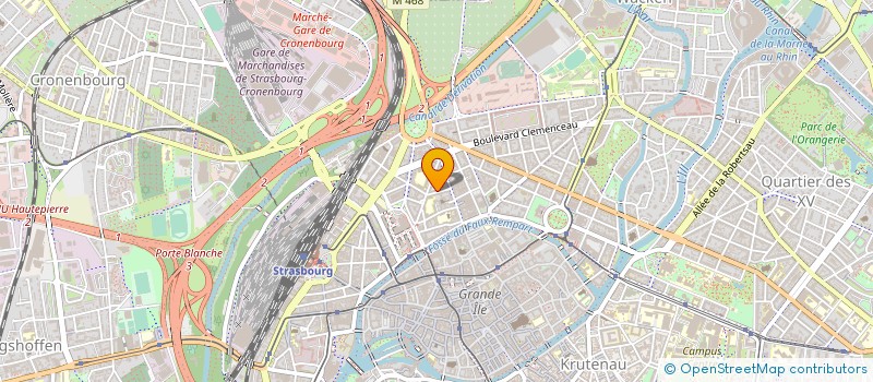 localisation de l'entreprise MADAME SANDRA DELPIERRE à STRASBOURG