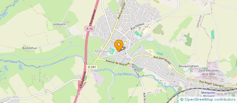 localisation de l'entreprise MADAME SANDRA DEREUDER  MARQUISE