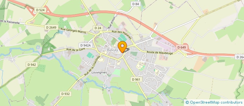 localisation de l'entreprise MADAME SANDRA DESCAMPS à BAVAY