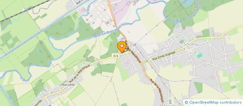 localisation de l'entreprise MADAME SANDRA DESJARDIN  AUTREVILLE