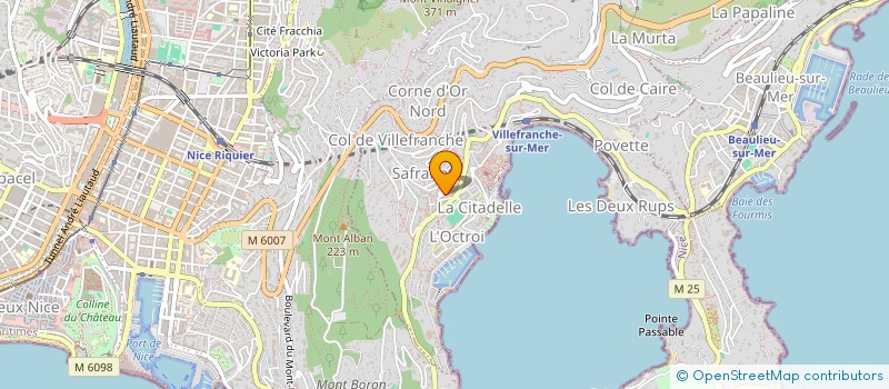 localisation de l'entreprise MADAME SANDRA DESJARDINS à VILLEFRANCHE-SUR-MER