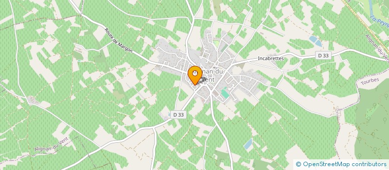 localisation de l'entreprise MADAME SANDRA DESPRES  ALIGNAN-DU-VENT