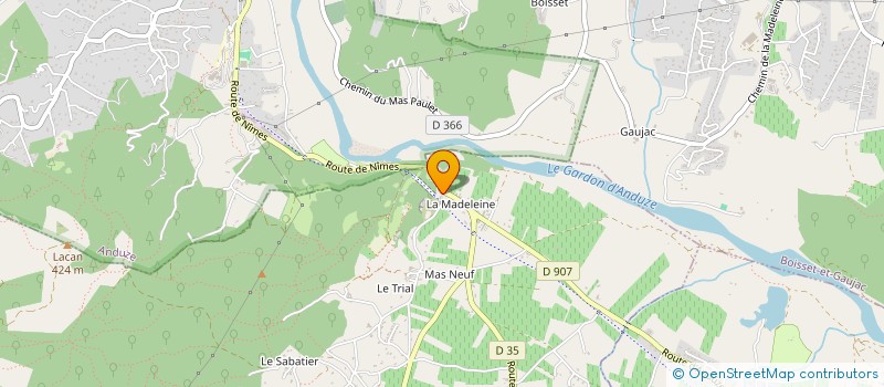 localisation de l'entreprise MADAME SANDRA DOERING  TORNAC