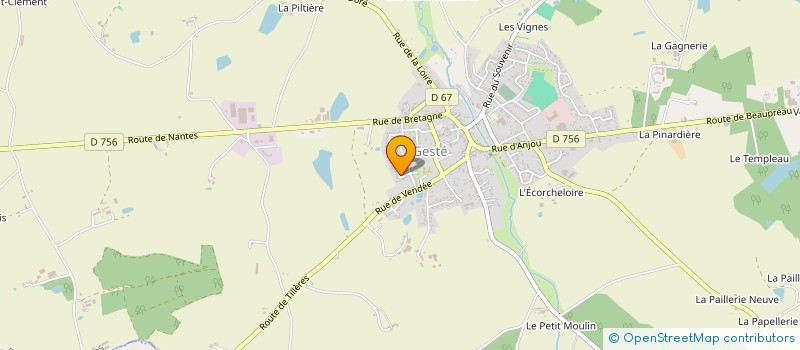 localisation de l'entreprise MADAME SANDRA DOGGWILLER à BEAUPREAU-EN-MAUGES