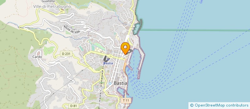 localisation de l'entreprise MADAME SANDRA DOMINICI à BASTIA