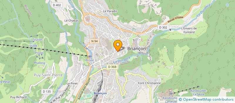 localisation de l'entreprise MADAME SANDRA DOUABIN à BRIANCON