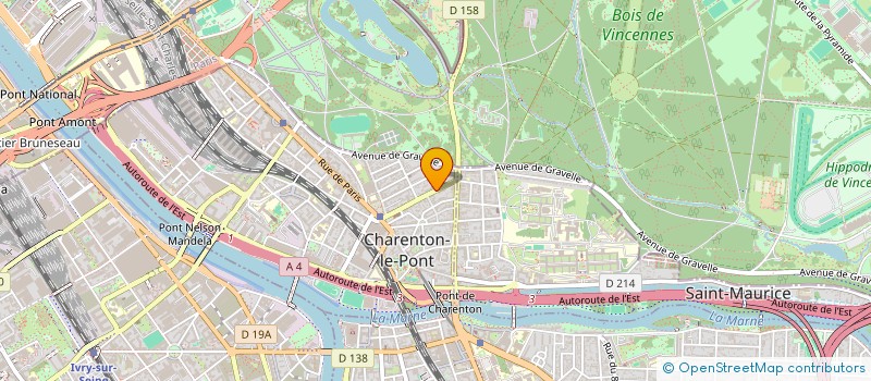 localisation de l'entreprise MADAME SANDRA DOUCET  PARIS