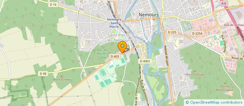 localisation de l'entreprise MADAME SANDRA DOUINE  SAINT-PIERRE-LES-NEMOURS