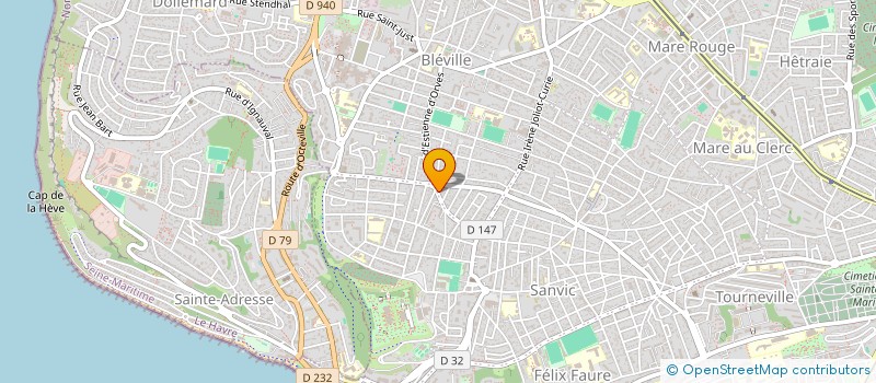 localisation de l'entreprise MADAME SANDRA DUBERVILLE  LE HAVRE