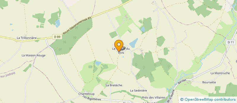 localisation de l'entreprise MADAME SANDRA DUBOIS  BEAUMONT-VILLAGE