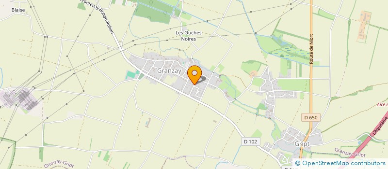 localisation de l'entreprise MADAME SANDRA DUCEPT  GRANZAY-GRIPT