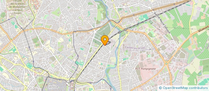 localisation de l'entreprise MADAME SANDRA DUFEIX  MONTPELLIER