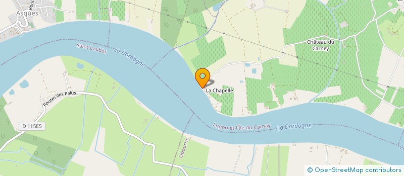 localisation de l'entreprise MADAME SANDRA DUFFORT à LIBOURNE