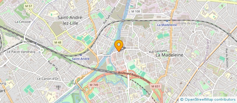 localisation de l'entreprise MADAME SANDRA DUHEZ  ARMENTIERES