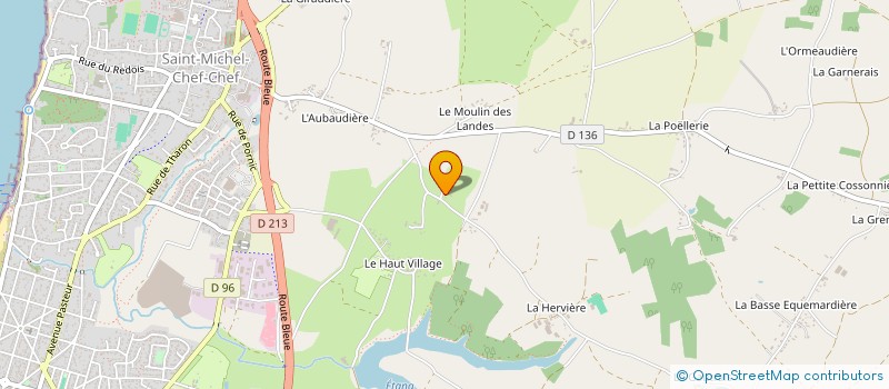 localisation de l'entreprise MADAME SANDRA DUJARDIN à SAINT-MICHEL-CHEF-CHEF