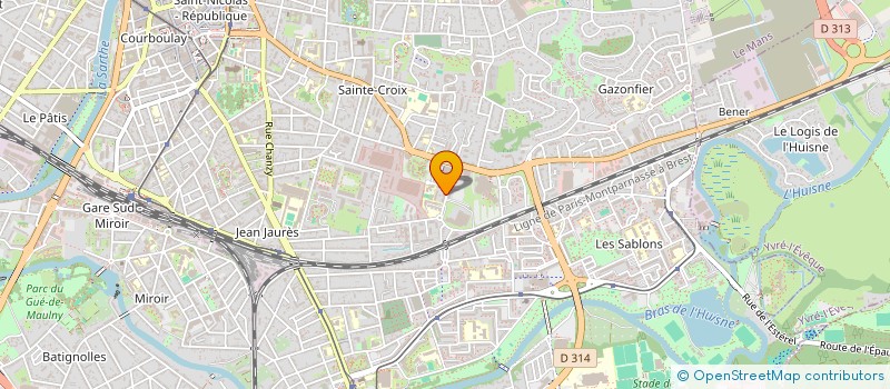 localisation de l'entreprise MADAME SANDRA DULUARD  LE MANS