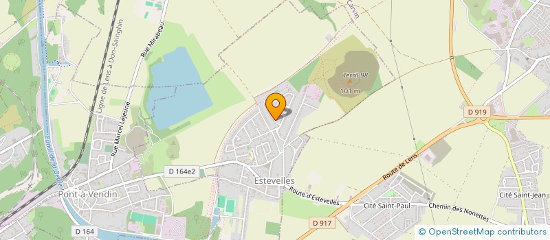 localisation de l'entreprise MADAME SANDRA DUPONT  ESTEVELLES