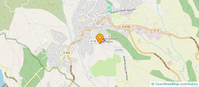 localisation de l'entreprise MADAME SANDRA DUPUY à FORCALQUIER